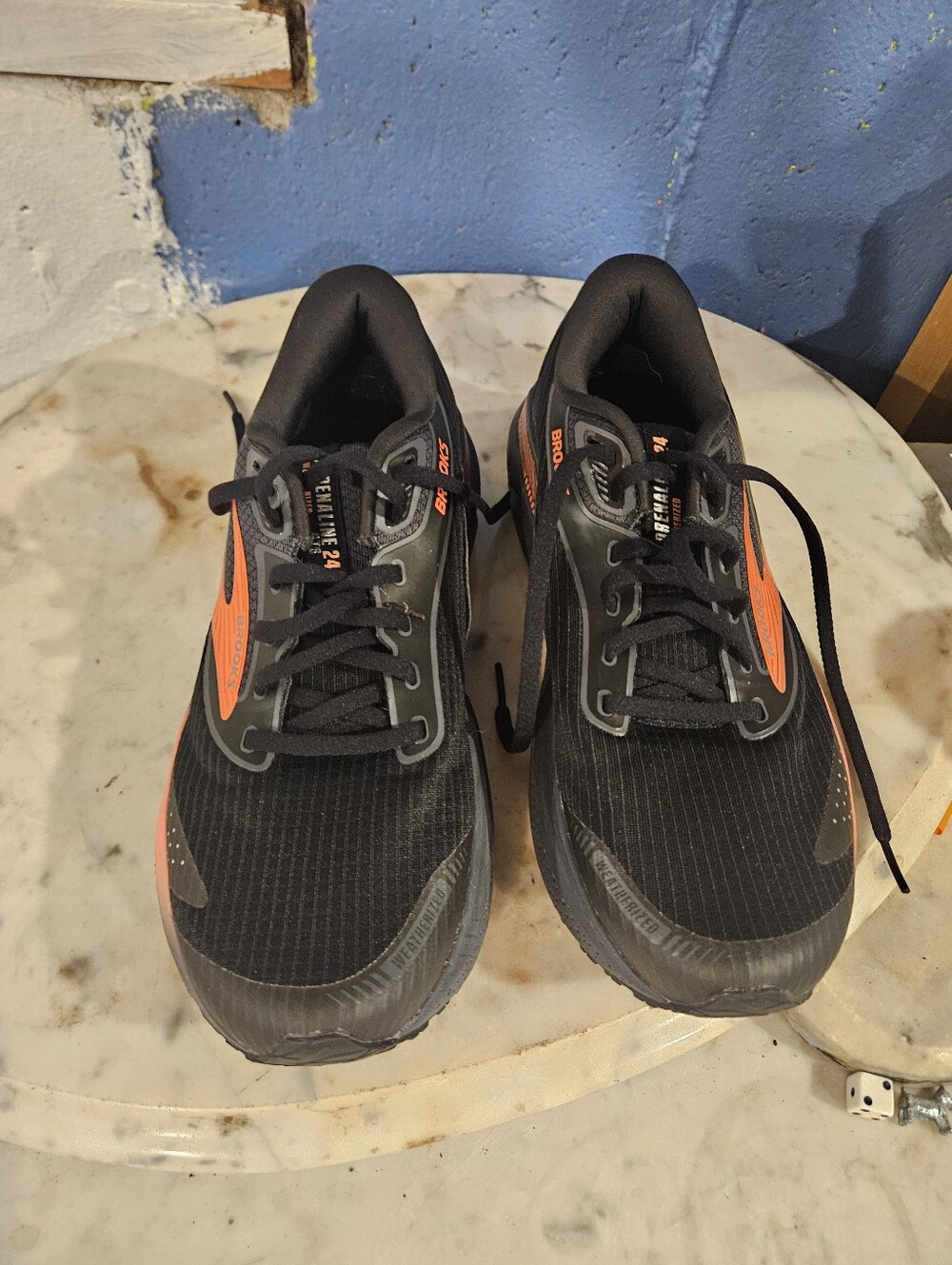 Brooks Shoes Women's 10.5 B Adrenaline GTS 24 1204271B044 Black Coral